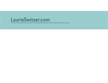 Tablet Screenshot of laurieswitzer.com